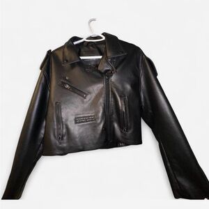Blank NYC Black Leather Jacket